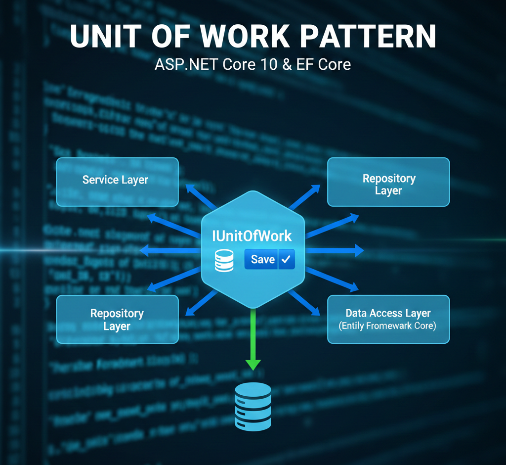 ASP.NET Core’da Unit of Work kullanımı - Görsel