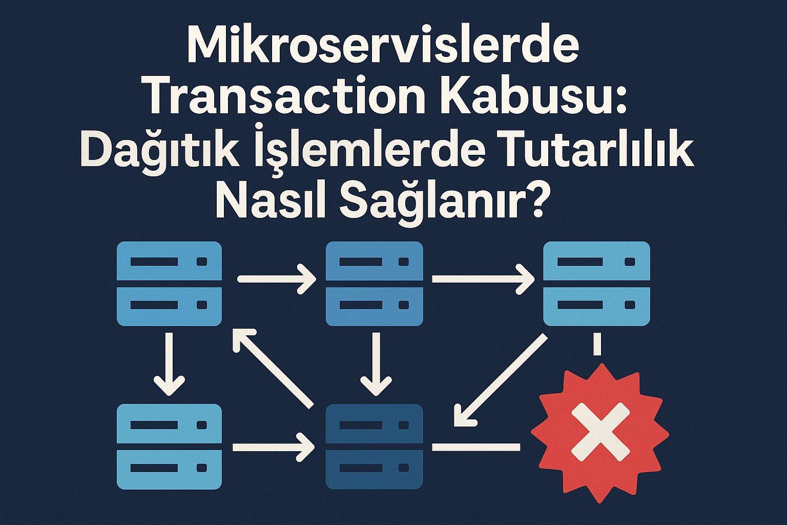 Dağıtık İşlemlerde Tutarlılık Nasıl Sağlanır? - Görsel