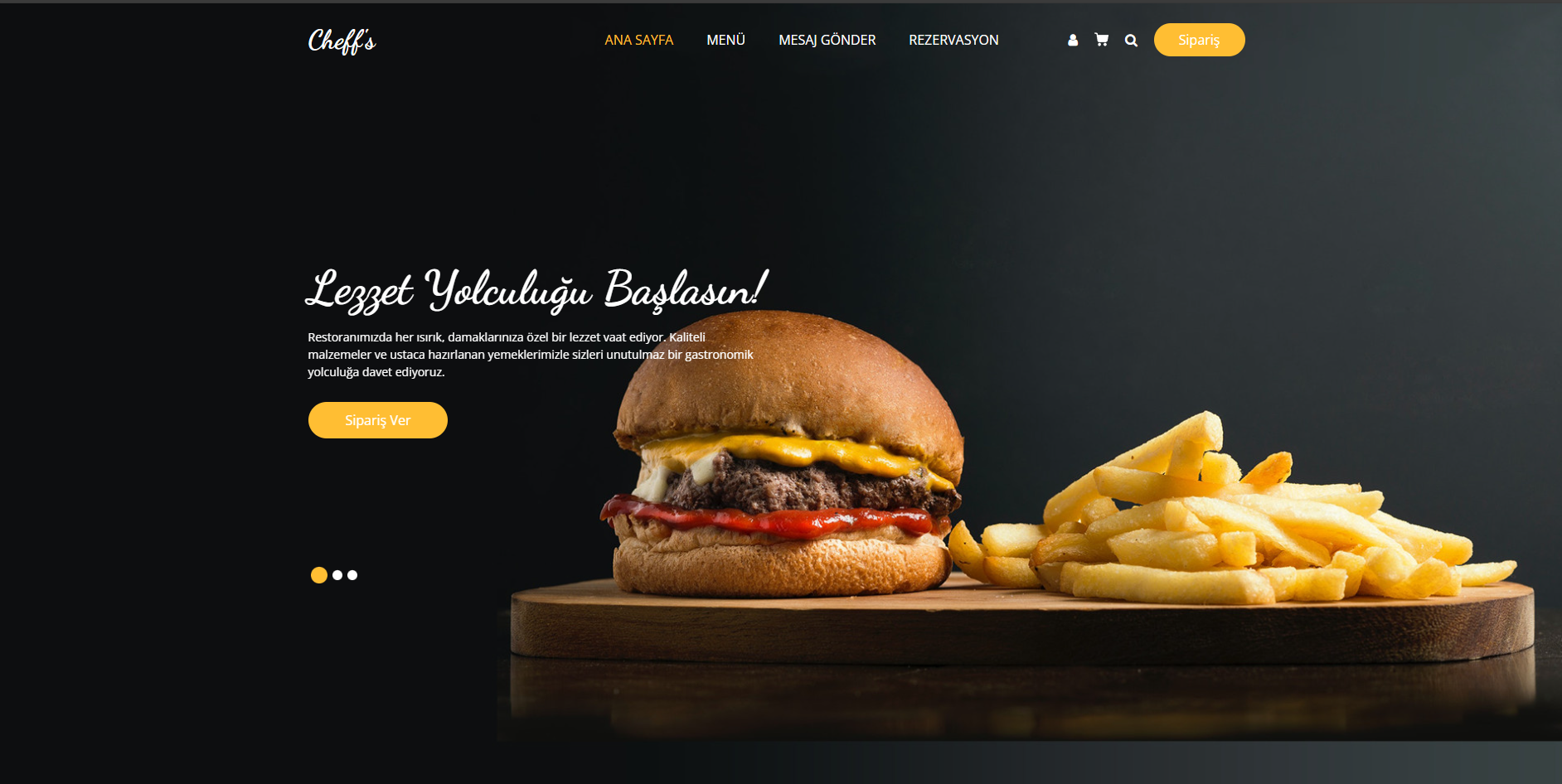 Aspnet Core APİ SignalR İle Qr Kodlu Sipariş Yönetimi Image